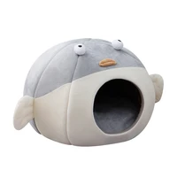 sweet cat bed warm cat nesk round pets sleeping cave kitten beds and houses soft kitten lounger cushion cats accessories