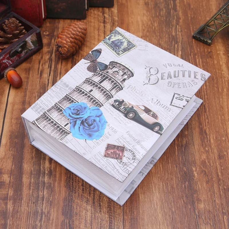 

100 Pictures Pockets Photo Album Interstitial Photos Book Case Kid memory Gift Q1JA