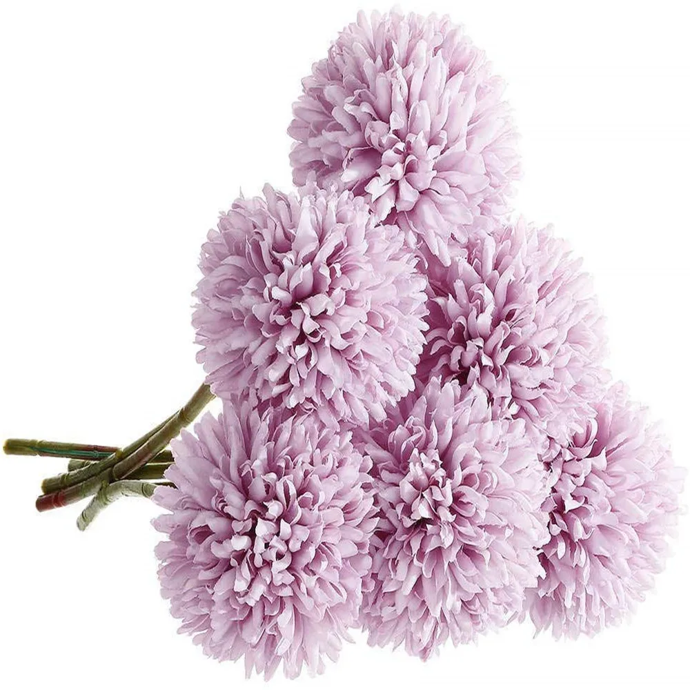 3 шт. головки букет одуванчиков хризантемы новый стиль свадебное украшение для