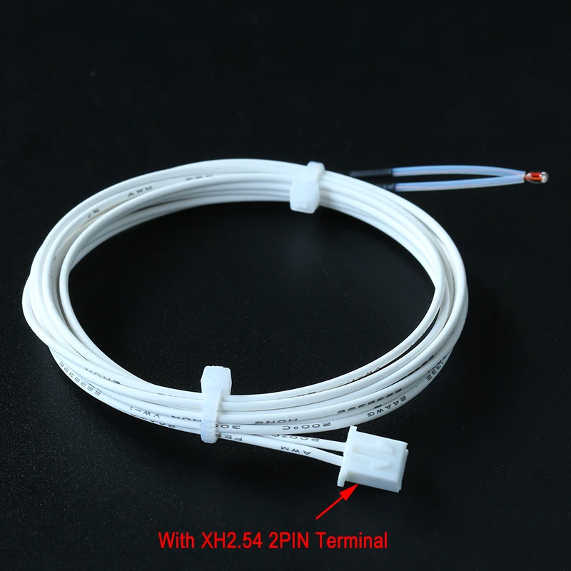 3950 Терморезисторы Датчики с белой линией кабеля 1M Головка Дюпона 100 кОм NTC для 3D