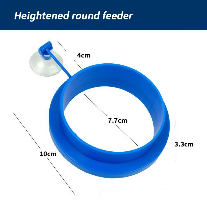 

Fish Tank Feeder Feeding Ring Small Fish Feeding Ring, Floating Fish Food Feed Feeding Ring
