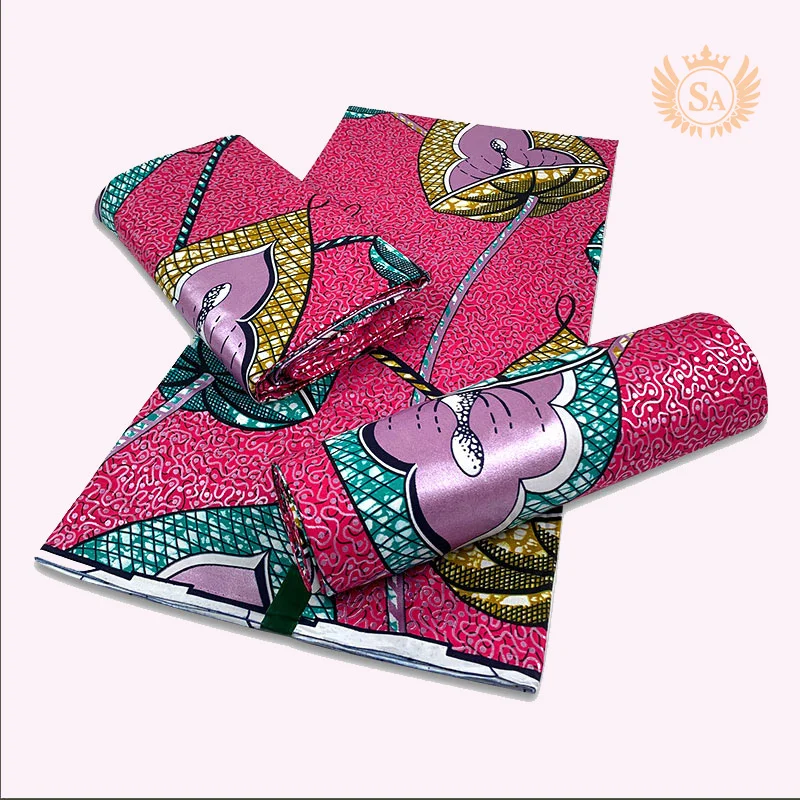 Новые нигерийские африканские восковые ткани хлопковая ткань с принтом батик