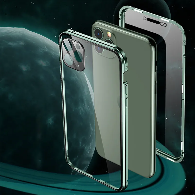 Защитный чехол для мобильного телефона с зеленым светом iPhone 11 Pro Max 6 5 дюйма