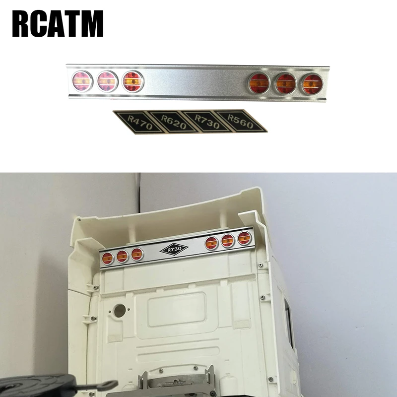 Металла с ЧПУ сзади светильник хвост Tamiya по супер скидке 1/14 RC грузовик 56323 Scania R620