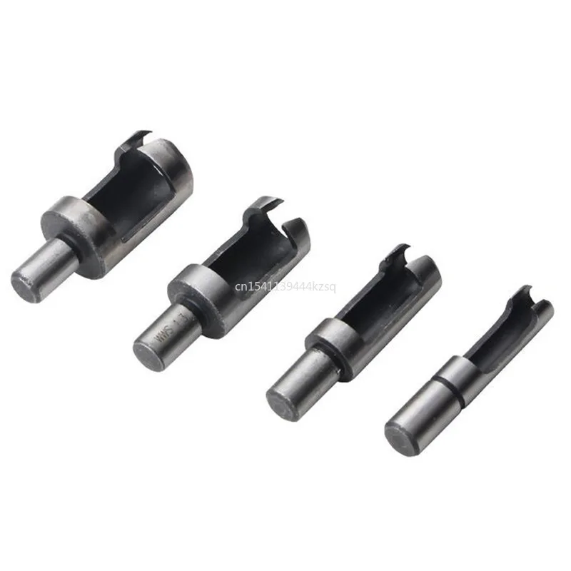 

8pcs/set Wood Plug Cutting Tool Drill Bit Straight And Tapered Taper 5/8" 1/2" 3/8" 1/4" Woodworking Cork Drill Bit Knife
