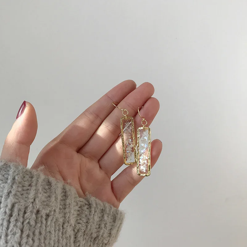 

Женские серьги, корейские серьги-гвоздики для женщин, винтажные жемчужные золотые крест, серьги 2021, трендовые серьги, Женские Ювелирные изд...
