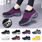 Женские теннисные туфли, дышащая спортивная обувь, увеличенная на 5 см, с воздушной подушкой, женские прогулочные носки, обувь на толстой подошве для тенниса, 2021