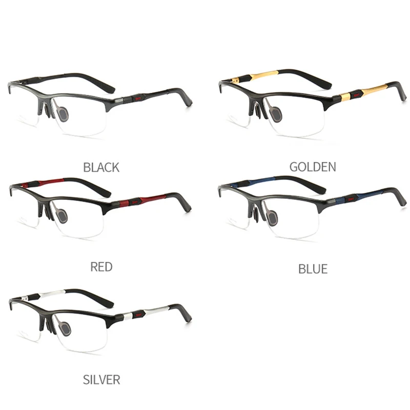 Оптическая оправа для очков мужчин очки по рецепту из алюминиево-магниевого