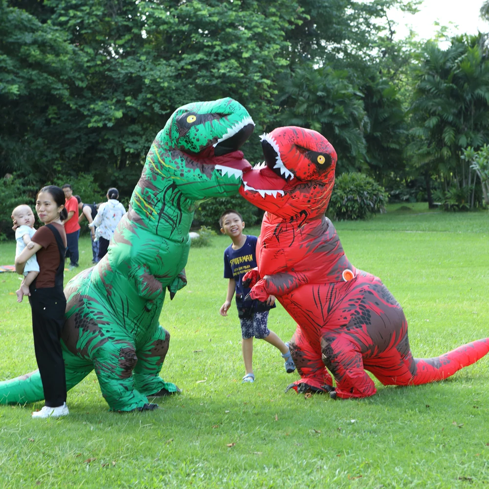 Тираннозавр Рекс Динозавр надувной T Rex костюм творческий парк и мир Юрского