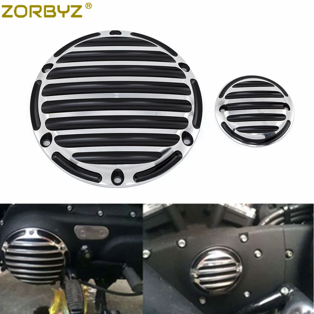 ZORBYZ крышка таймера CNC ностальгия Дерби для мотоцикла подходит Harley Sportster XL 1200 883