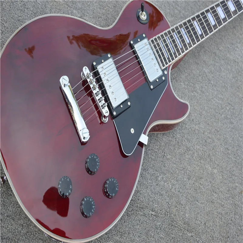 

Highest quality at the best price, customized black electric guitar, rosewood fingerboard, binding Chrome plated paaccessories,