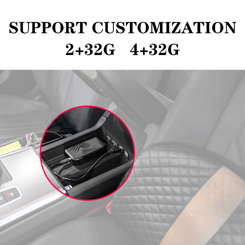 

Wireless Apple Carplay Radio TV Box YouTube Multiple Languages Carplay Box USB port For Toyota Audi Porsch Mercedes Mazda