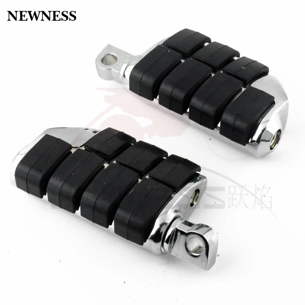 Мотоциклетные хромированные передние и задние Пассажирские подножки для HARLEY Honda