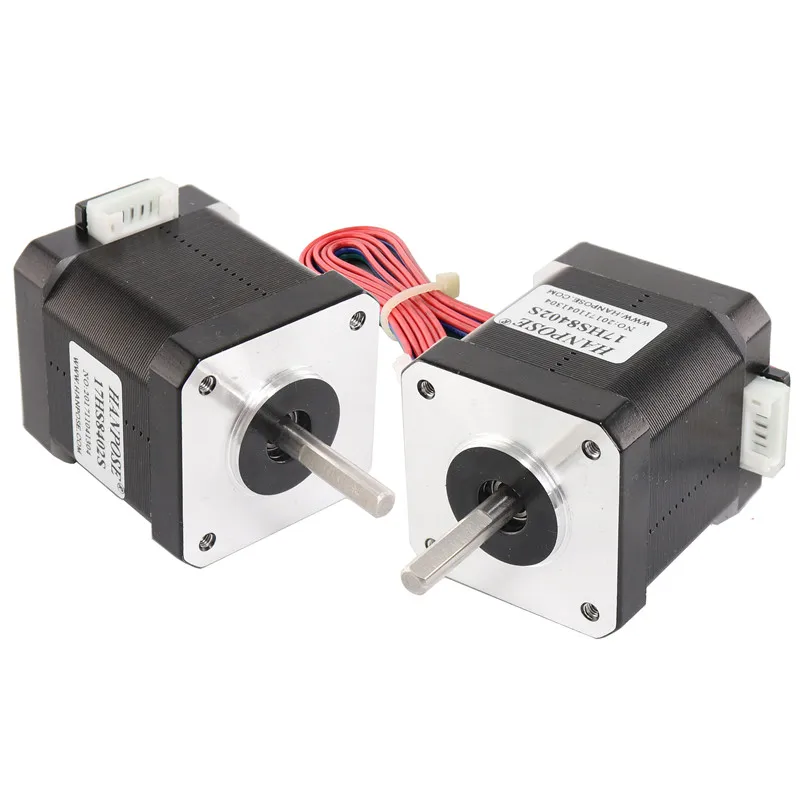 Шаговый двигатель Nema17 (17HS8402S) 48 мм Nema 17 42bygh 4-проводной мотор 1 3a 52N.cm для 3D-принтера с