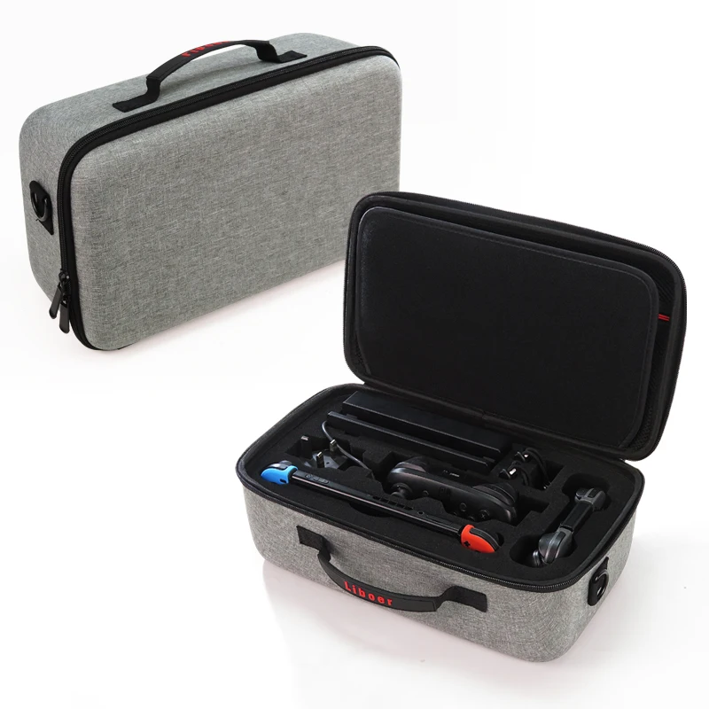 

Hard Carrying Portable Travel Protective Soft Lining Controller Case Console Accessories Bag for Nintendo Nintend Switch NS