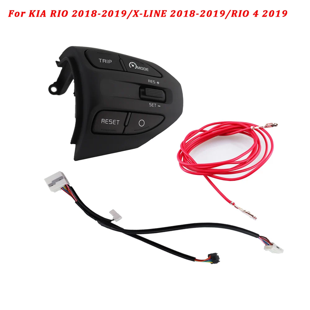 Кнопка на руль автомобиля для KIA K2 RIO 2017 2018 2019 X LINE кнопки Bluetooth телефон круиз