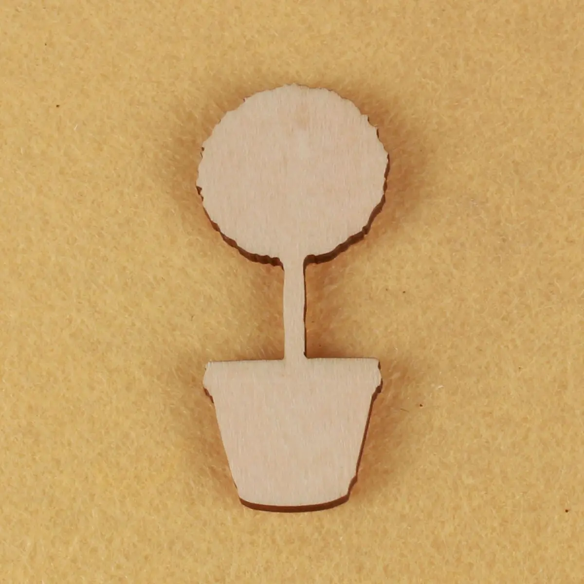 

Flower art modeling, mascot laser cut, Christmas decorations, silhouette, blank unpainted, 25 pieces, wooden shape (0584)