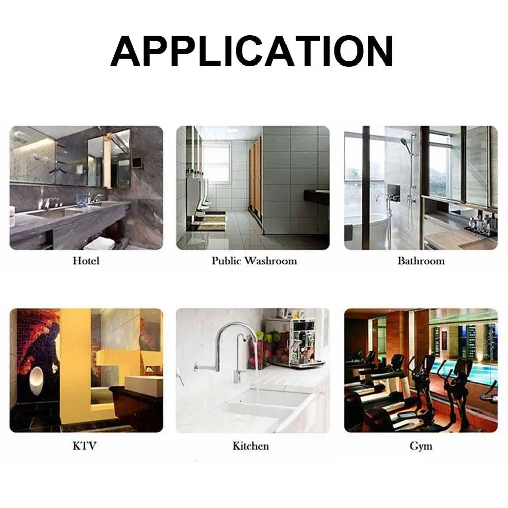 Настенный дозатор для мыла автоматический датчик 600 мл инфракрасное крепление