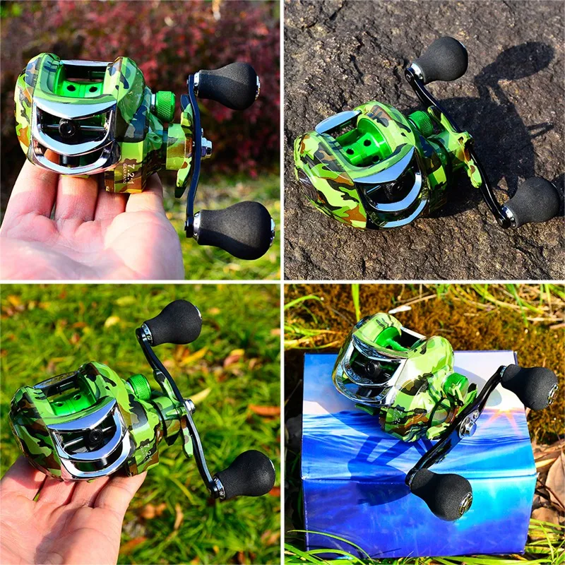 

Metal Fishing Reel 18+1 Fishing Reels Spinning Water Drop Wheel Stainless Steel Single Bearing