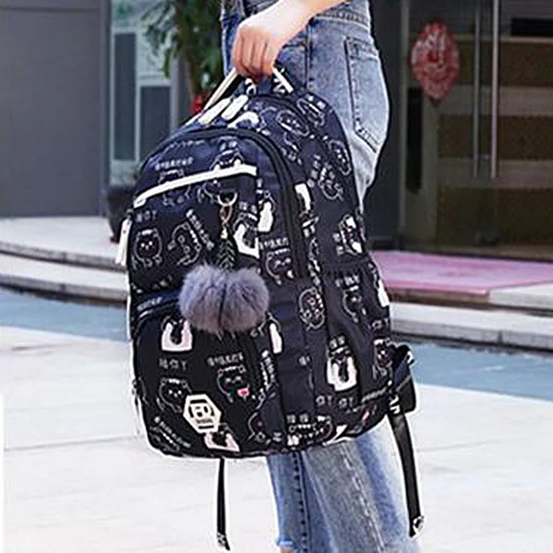 Детский рюкзак водонепроницаемый для девочек школьная сумка подростков