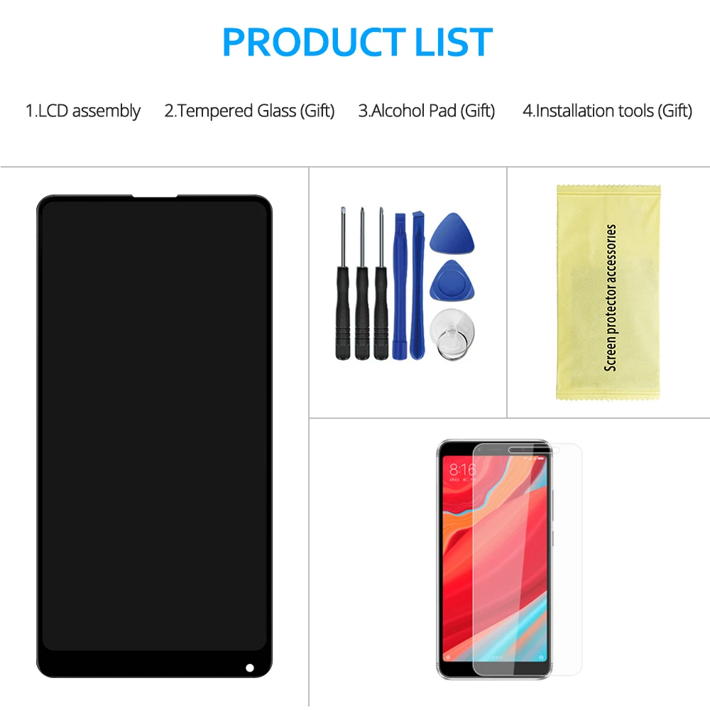 5 99 &quotIPS LCD MIX2 дисплей для XIAOMI Mix 2 ЖК-сенсорный экран дигитайзер Замена Snapdragon 835 MI MIX