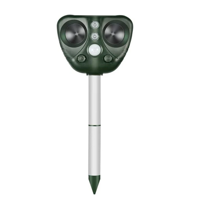 

Solar Ultrasonic Animal Driving Device,Solar Energy Repeller,Mole Repeller,Scare Away Wild Animals Like Deer Raccoon