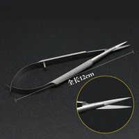 ophthalmology micro corneal scissors stainless steel medical fine scissors double eyelid surgical suture removal scissors