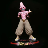 dragon ball tattoo buu social buu standing puppet 28cm model figure hand made decoration anime characters childrens toys