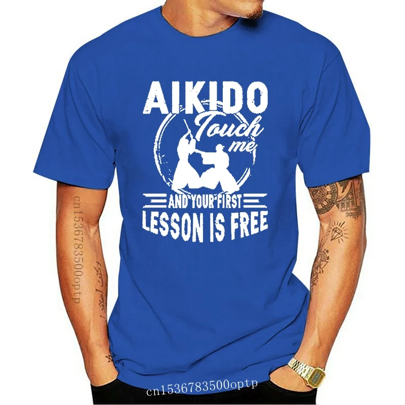 

New Best Formal Aikido T Shirt Classic Gift Tshirt 3xl Hip Hop Trend 2021 Summer T-Shirt For Men Male