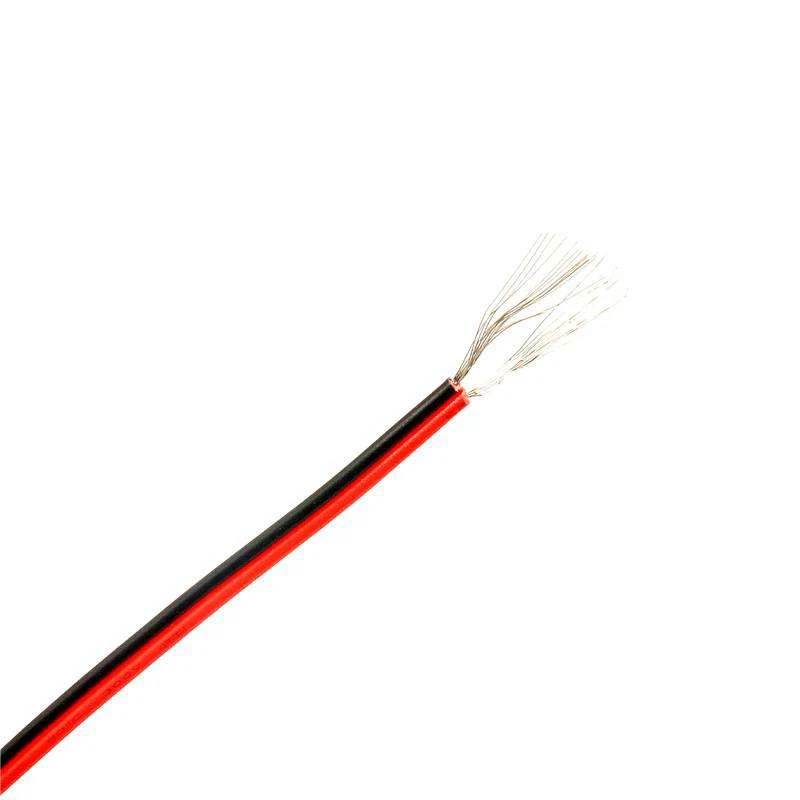 2 контактный Электрический провод 18AWG красный черный кабель Медные Провода из