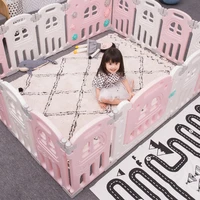 childrens foldable playpen indoor amusement park baby toddler safety fence with crawling mat or ocean balls kids play yard