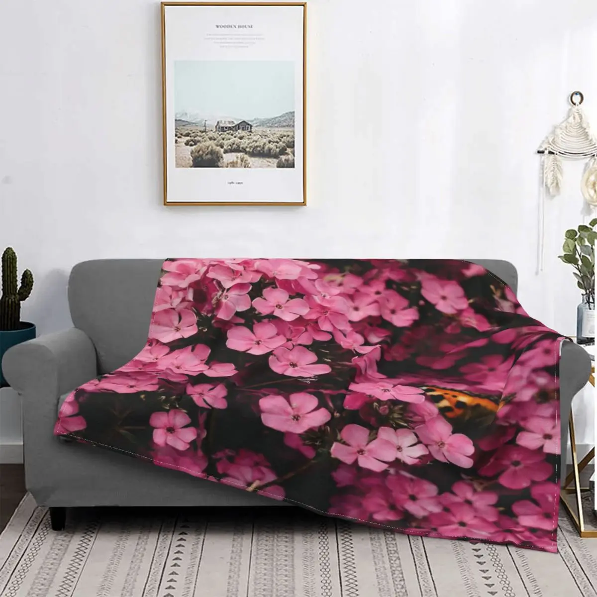 

Manta de flores rosas, colcha de cama a cuadros, colchas de muselina, manta para tiro y Manta