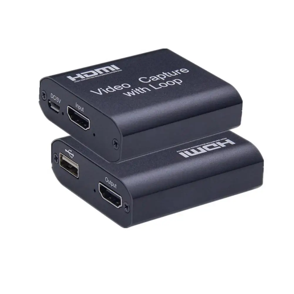 1080P 4K HDMI устройство видеозахвата к USB 2 0 Карта ключ игровая запись потоковая