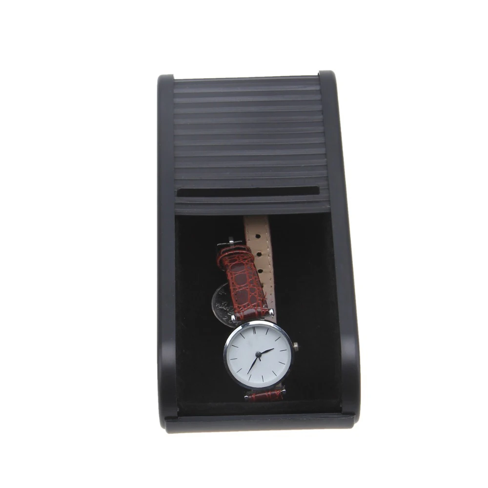 Black Car Pocket Telescopic Dash Coins Phone Plastic Case Storage Box Holder Container Glove Interior Accessories | Автомобили и