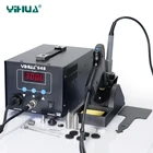 YIHUA948 220 В 110 в цифровой SMD паяльник станция высокое качество всасывания Оловянный пистолет ручка паяльная станция Сварка Бесплатная доставка