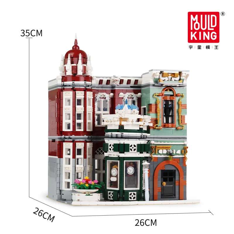

Mould King 16005 Antique Collection Store Model Creative City Street View Series Toy Gifts For Friends Modular MOC Blocks