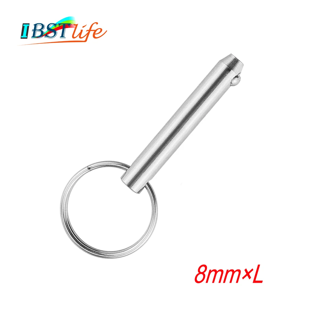 8*67mm BSET MATEL Marine Grade Quick Release Ball Pin for Boat Bimini Top Deck Hinge Marine Stainless Steel 316 Boat Accessories