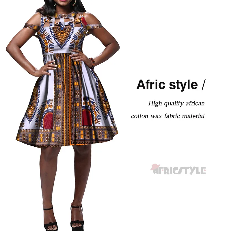 Новинка 2020 африканские платья для женщин одежда с принтом в африканском стиле