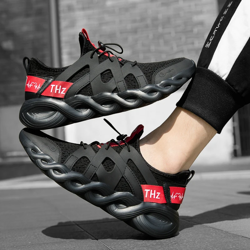 

Korean Breathable Tennis Shoes for Men Spring Summer Sport Shoes Women Sneakers Light Casual Anti-skid Walking Tenis Feminino