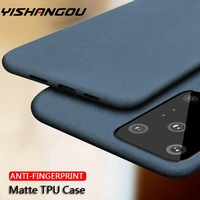 ultra slim matte soft phone case for samsung a52 a72 a32 5g s20 fe a51 a71 a50 a70 m51 s10 s9 plus s21 plus ultra a22 a82 s21 fe