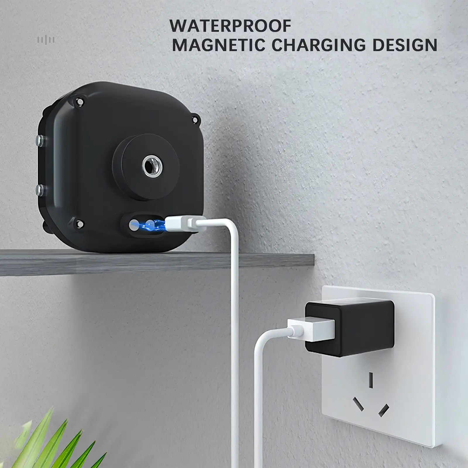 

High Precision Wireless Rechargeable Bluetooth Tire Pressure Monitor Wireless Tire Pressure Gauge for Motorcycle Outdoor Adults