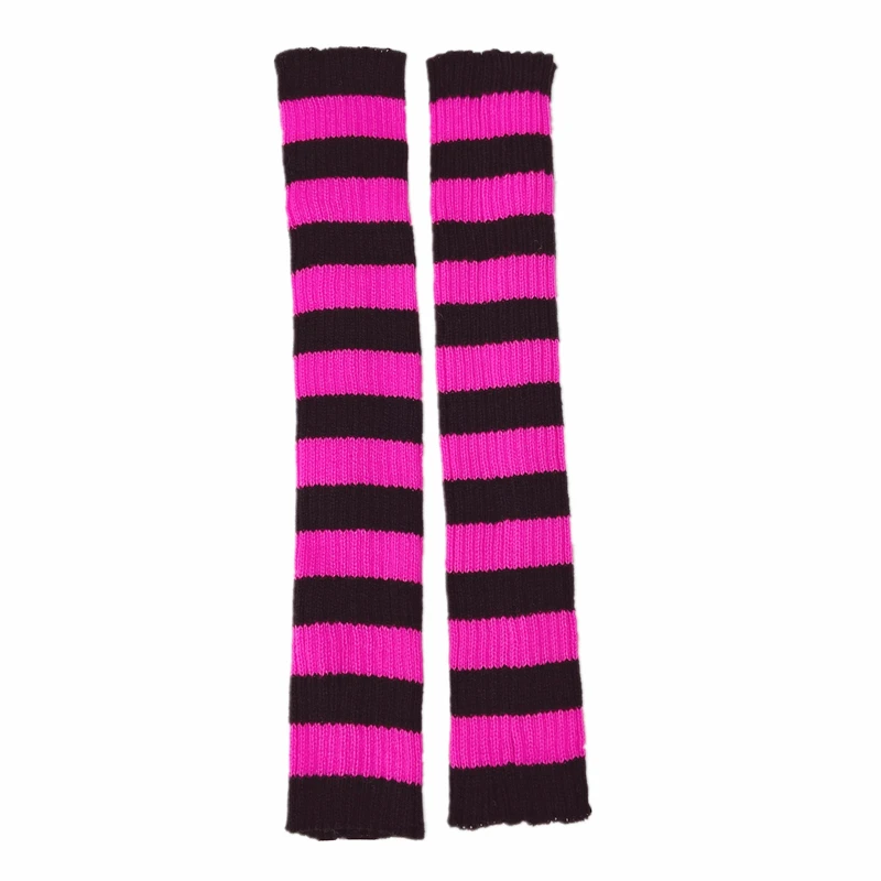 Женские теплые сапоги зимние вязаные гетры до колена свободного покроя - купить