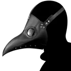 Косплэй средневековый стимпанк маска Чумного доктора Носки с рисунком птички из искусственной кожи, в стиле панк, готика, аниме Хэллоуин маска для лица костюм реквизит