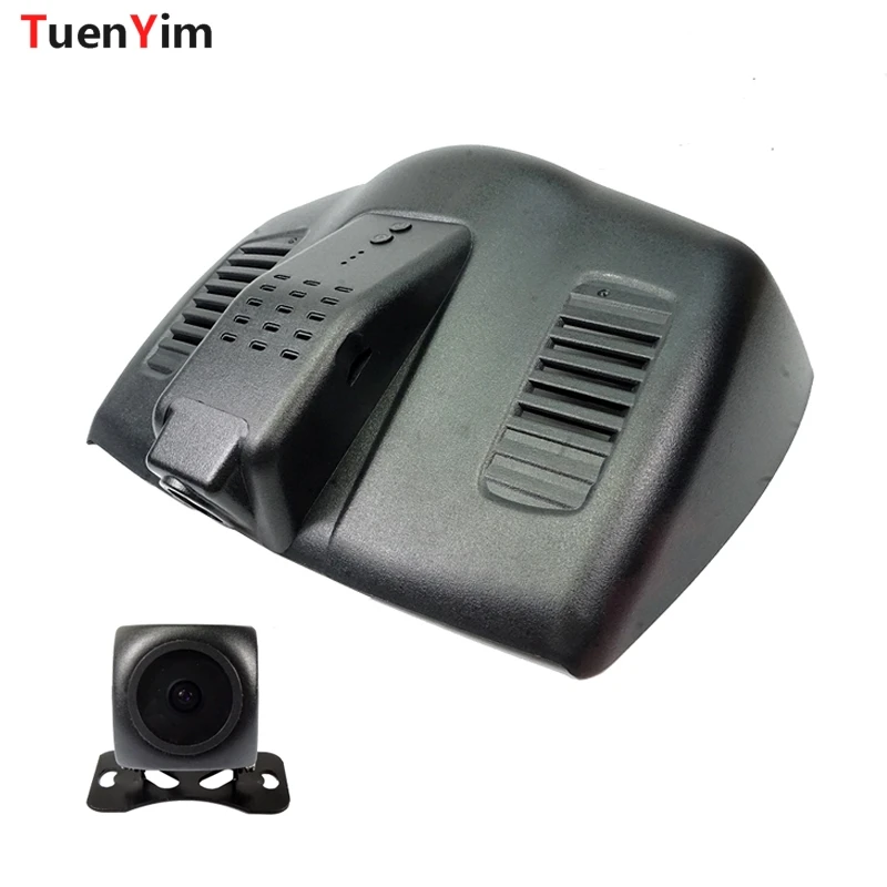dual lens 1080P Автомобильный Wifi DVR для Ford Mondeo высокая конфигурация Автомобильный видеорегистратор Novatek 96655 видеорегистратор две камеры - Название цвета: dual lens
