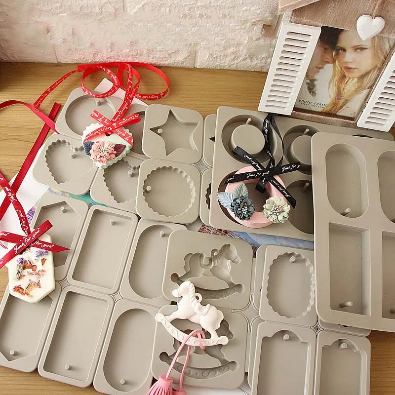 Силиконовая форма с ароматическим воском рассеянный камень для подвесок ручной