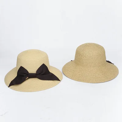 

2021 new ladies summer straw hat fashion outdoor leisure sun protection sun hat