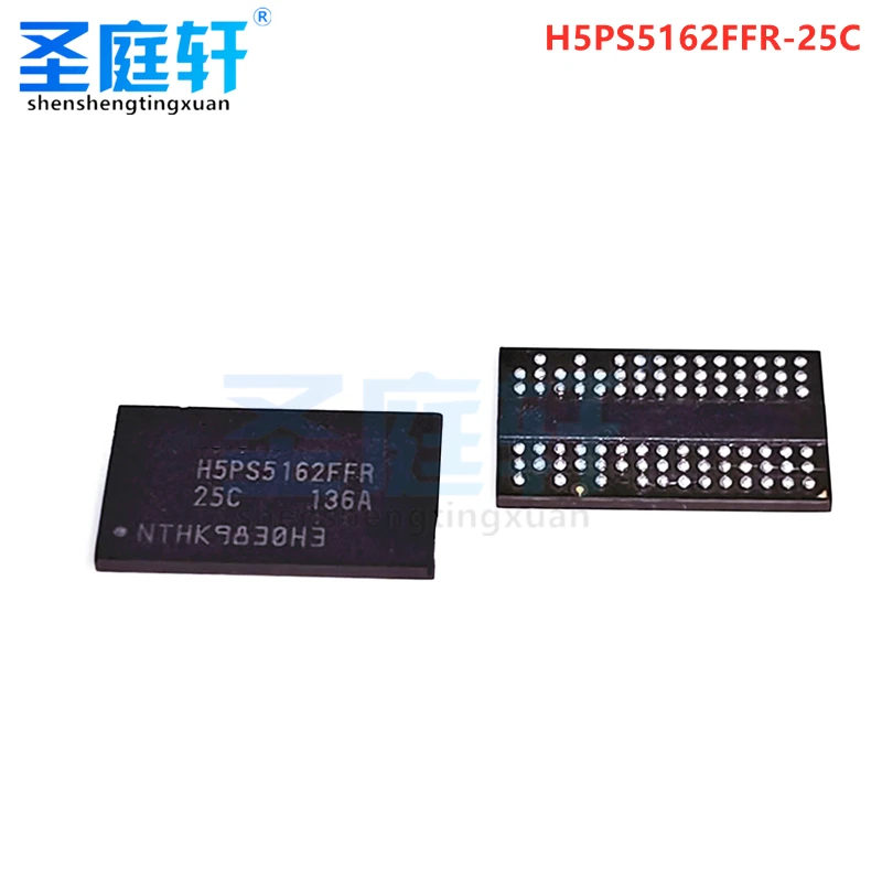 Новые частицы памяти DDR2 H5PS5162FFR-25C FBGA84 H5PS5162, 32*16