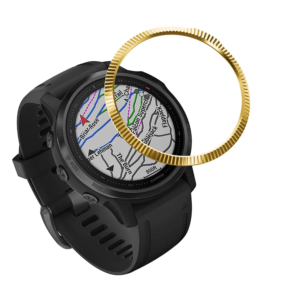 

For Garmin Fenix 6S / Fenix 6s Pro / 6s sapphire Bezel Styling Frame Case Cover Protection Bezel Ring
