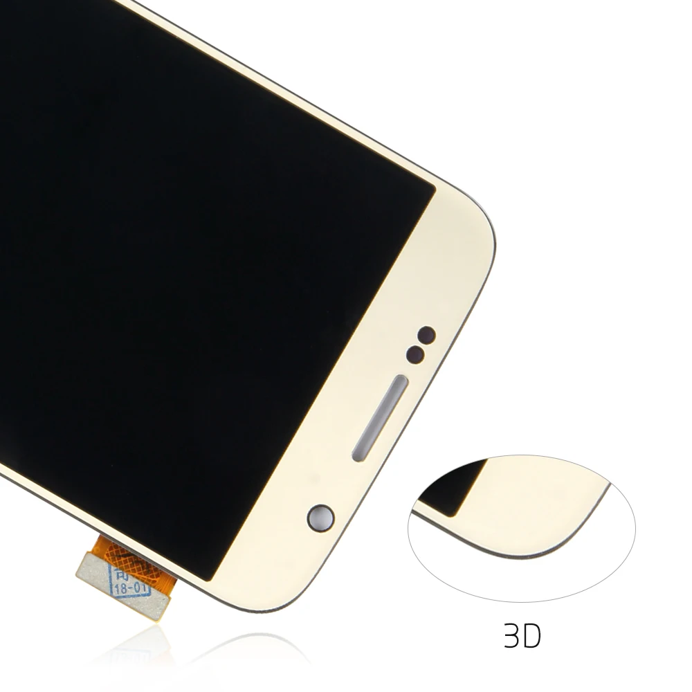 IPS/OLED/AMOLED 5 1 "для SAMSUNG Galaxy S6 ЖК дисплей G920 SM G920F G920T G920FD сенсорный экран дигитайзер