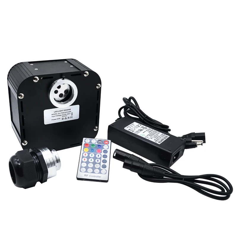 Рitesdepot DMX512 RGBW 50Вт оптоволоконная световая машина